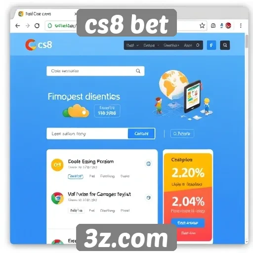 Interface amigável do cs8 bet facilita a navegação
